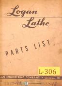 Logan 2500 Lathes, Instructions and Parts Manual